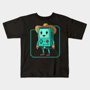 Cowboy BMO Kids T-Shirt